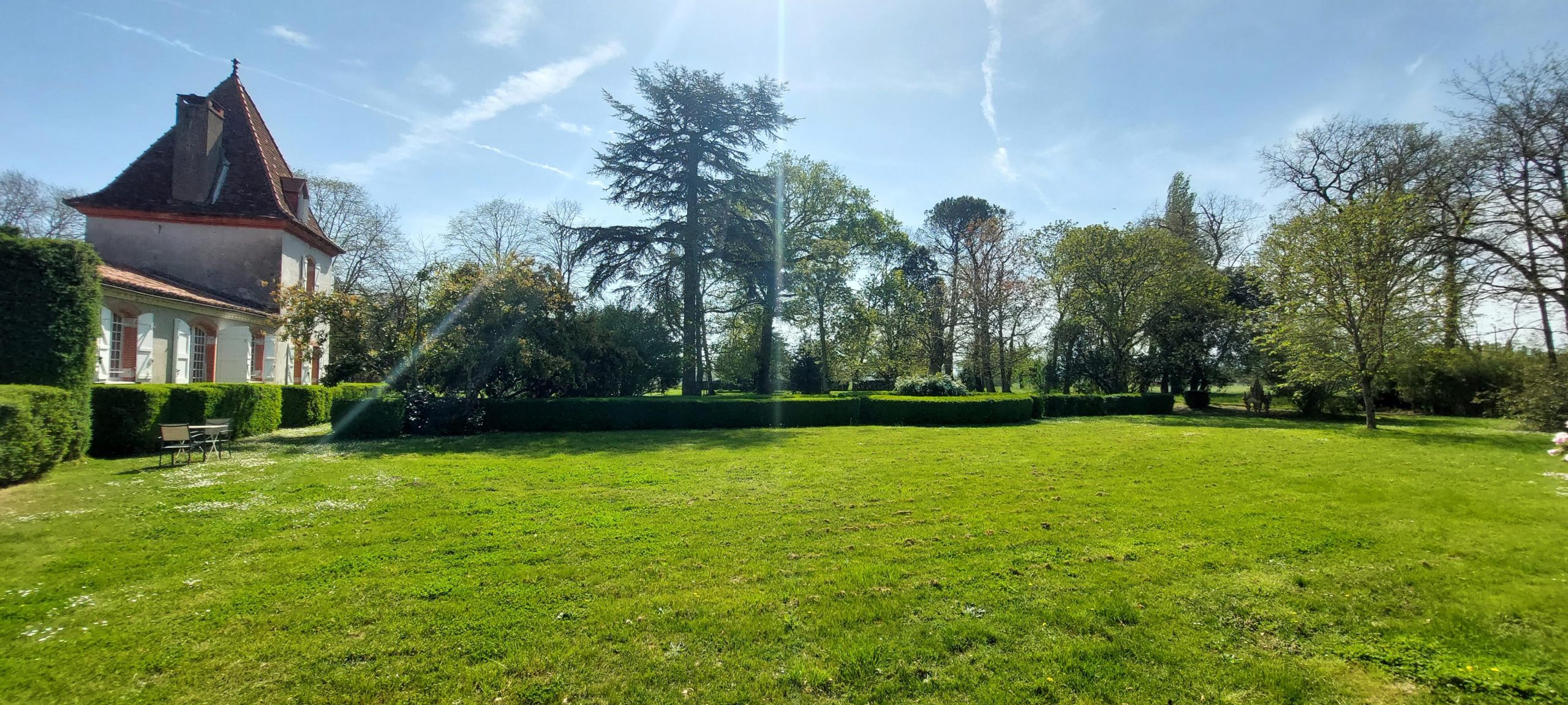 vue magnifique sur le parc